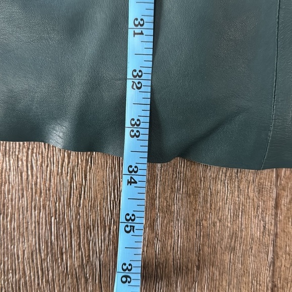 French Connection Jive Halter Genuine Leather Dress - Picture 11 of 11